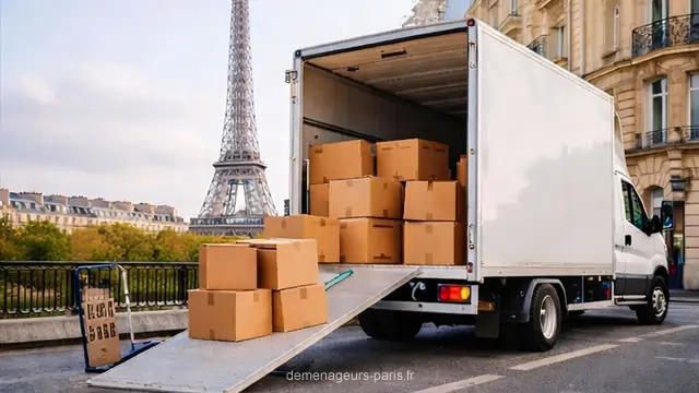 Déménagement professionnel à Paris