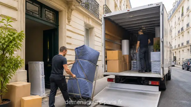 Déménagement d’un appartement à Paris